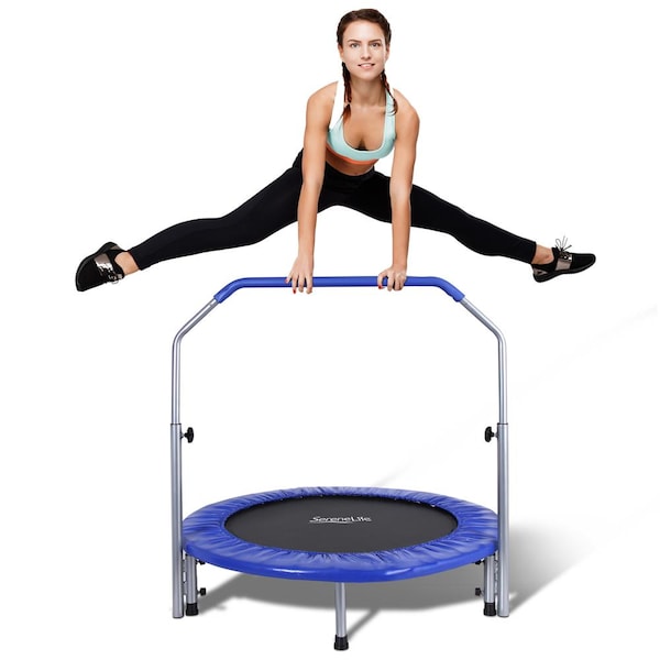 Serenelife Sports Jumping Fitness Trampoline, Adult Size SLSPT409 - main